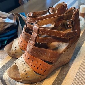 Cork heels